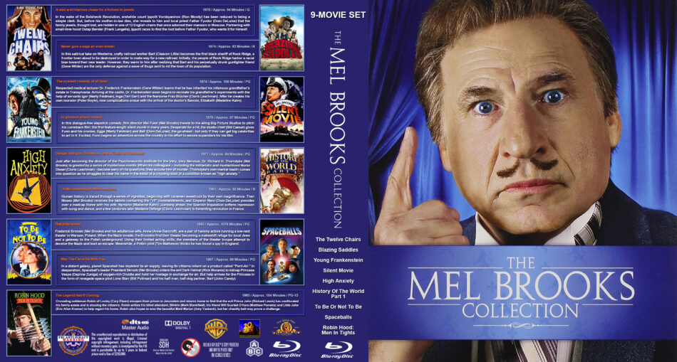 Buy The mel brooks collection on blu ray, complete set of 9 films