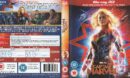 Captain Marvel (2019) R2 Blu-Ray 3D Cover & Labels