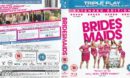 Bridesmaids (2010) R2 Blu-Ray Cover & Label