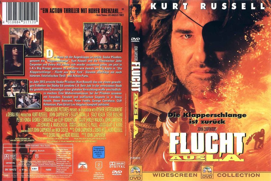 Flucht Aus L A Die Klapperschlange 2 R2 De Dvd Covers Dvdcover Com