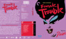 FEMALE TROUBLE (1974) BLU-RAY COVER & LABEL