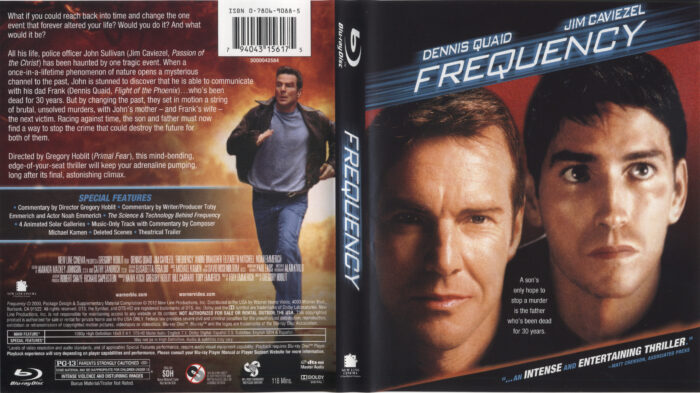 Frequency (2000) Blu-Ray Cover & Label - DVDcover.Com