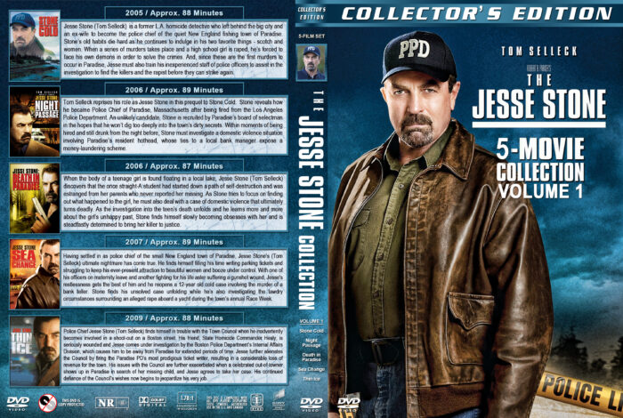Jesse Stone Collection - Volume 1 R1 Custom DVD Cover - DVDcover.Com