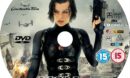 Resident Evil Retribution (2013) Custom R0 and R2 DVD Labels