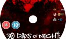 30 Days of Night : Dark Days (2010) Custom R0 and R2 Blu Ray Labels