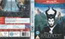 Maleficent 3D (2014) R2 Blu Ray Cover and Labels