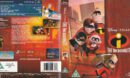The Incredibles (2011) R2 Blu Ray Cover and Labels