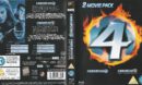 Fantastic Four/Rise of the silver Surfer Double (2005/2007) R2 Blu Ray Cover and Labels