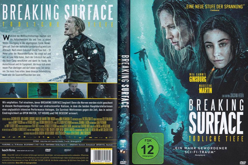 Breaking Surface Todliche Tiefe R2 De Dvd Cover Dvdcover Com
