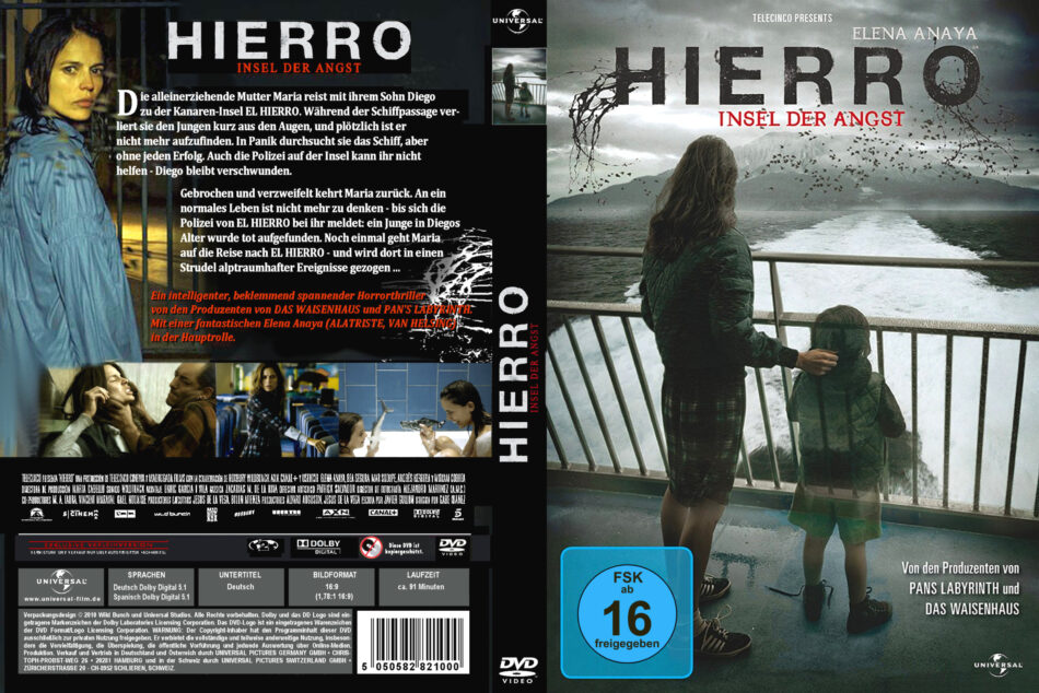 Hierro Insel Der Angst R2 De Dvd Cover Dvdcover Com