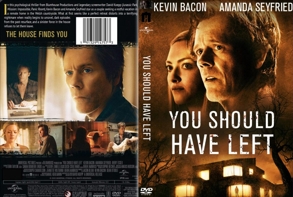 You Should Have Left (2020) R0 DVD Cover and Label - DVDcover.Com