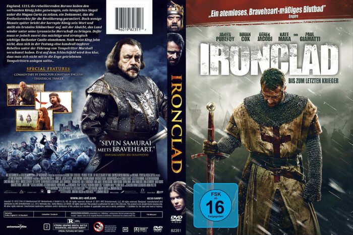 Ironclad (2011) R2 DE DVD Cover - DVDcover.Com