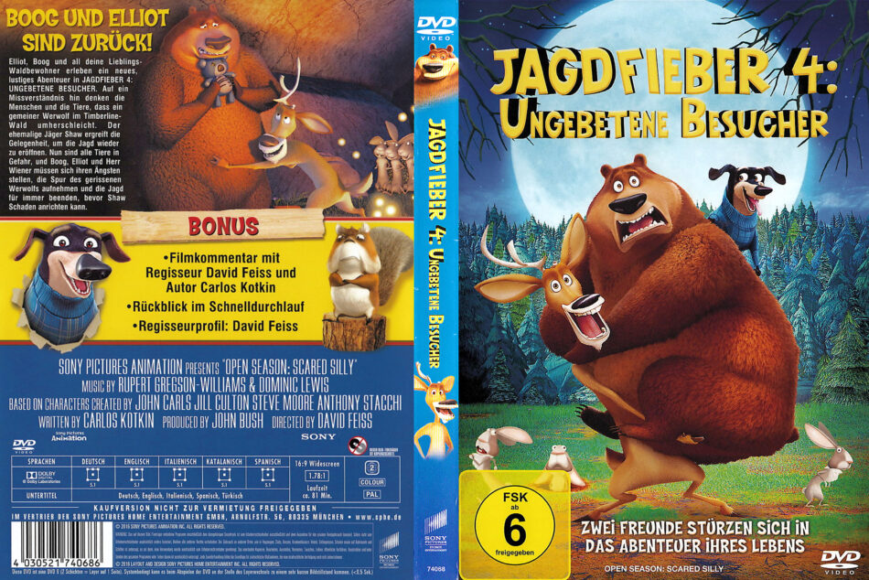 Jagdfieber 4 (2016) R2 DE dvd Cover - DVDcover.Com