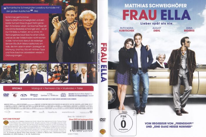 Frau Ella (2013) R2 DE DVD Cover & label - DVDcover.Com