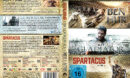 Ben Hur-Gladiator-Spartacus 3-Movie Edition R2 DE DVD Cover
