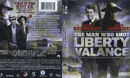 The Man Who Shot Liberty Valance (1962) Blu-Ray Cover & Label