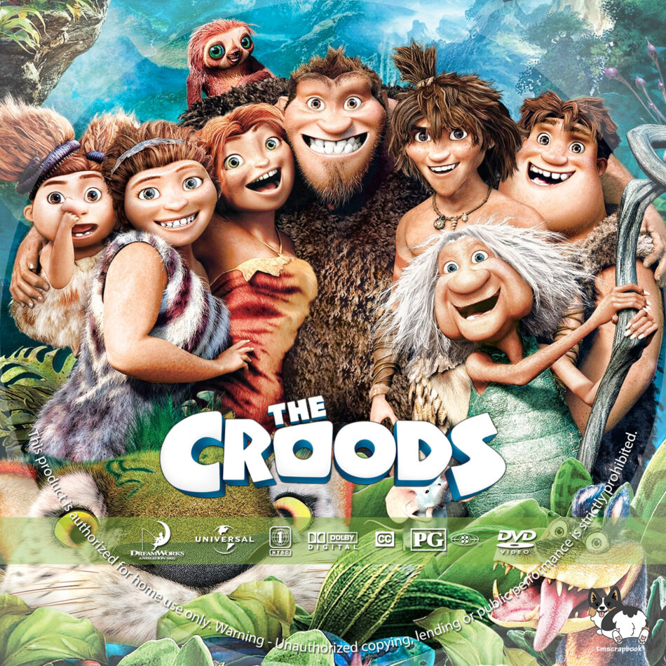 The Croods R1 Custom DVD Cover - DVDcover.Com