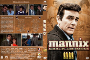 Mannix - Season 4 R1 Custom DVD Cover & Labels - DVDcover.Com
