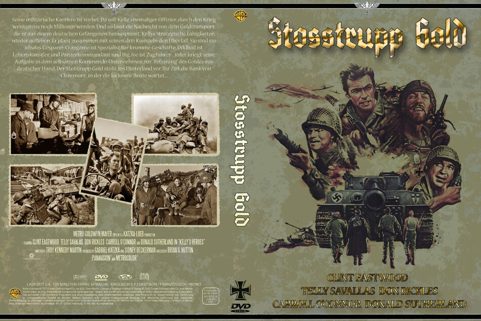 Stosstrupp Gold (1970) R2 DE DVD Cover - DVDcover.Com