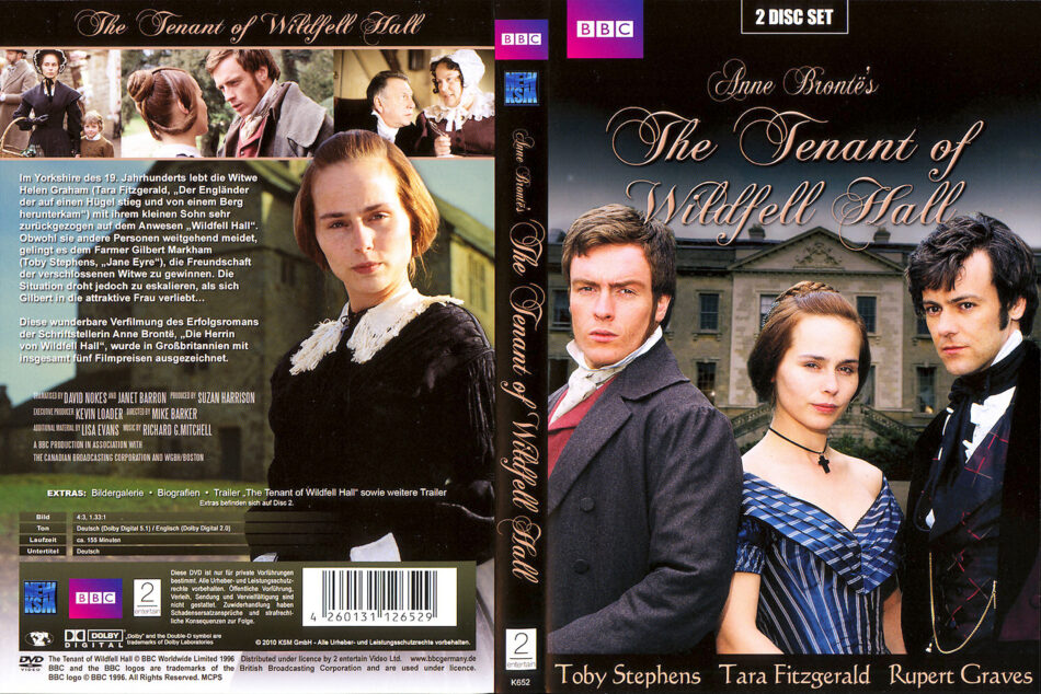 The Tennant Of Wildfell Hall (1996) R2 DE DVD covers - DVDcover.Com