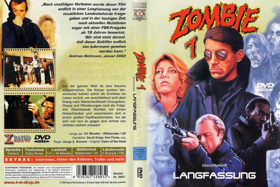 Zombie 1 (2002) R2 DE DVD Cover - DVDcover.Com