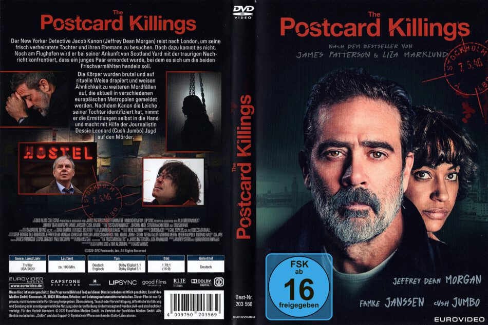 The Postcard Killings (2020) R2 DE DVD Covers - DVDcover.Com