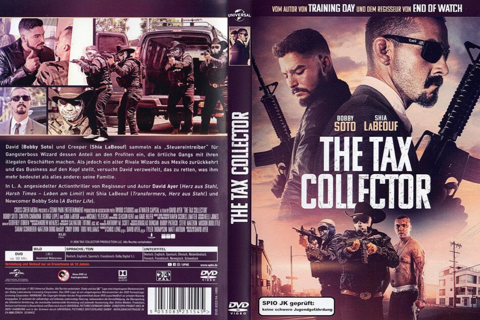 The Tax Collector (2021) R2 DE DVD Cover