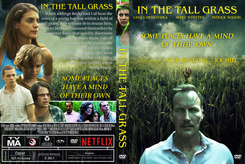 In The Tall Grass 2019 R1 Custom Dvd Cover Dvdcovercom 