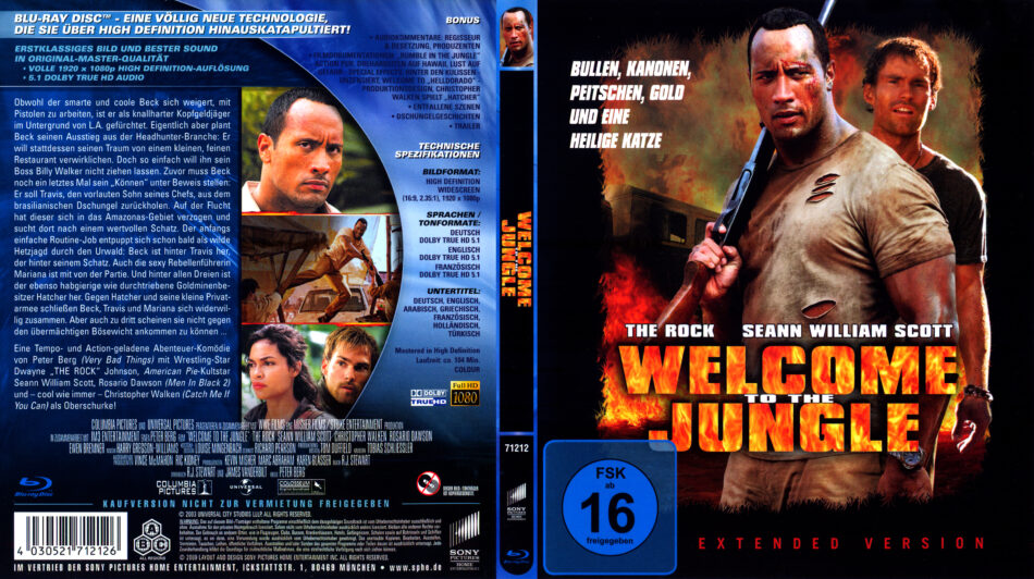 welcome to the jungle dvd cover