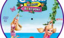 Barbie & Chelsea: The Lost Birthday (2021) R0 Custom DVD Label