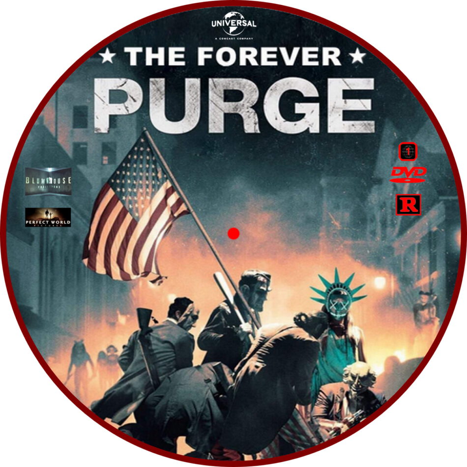 The Forever Purge 2021 R1 Custom Dvd Label Dvdcover Com