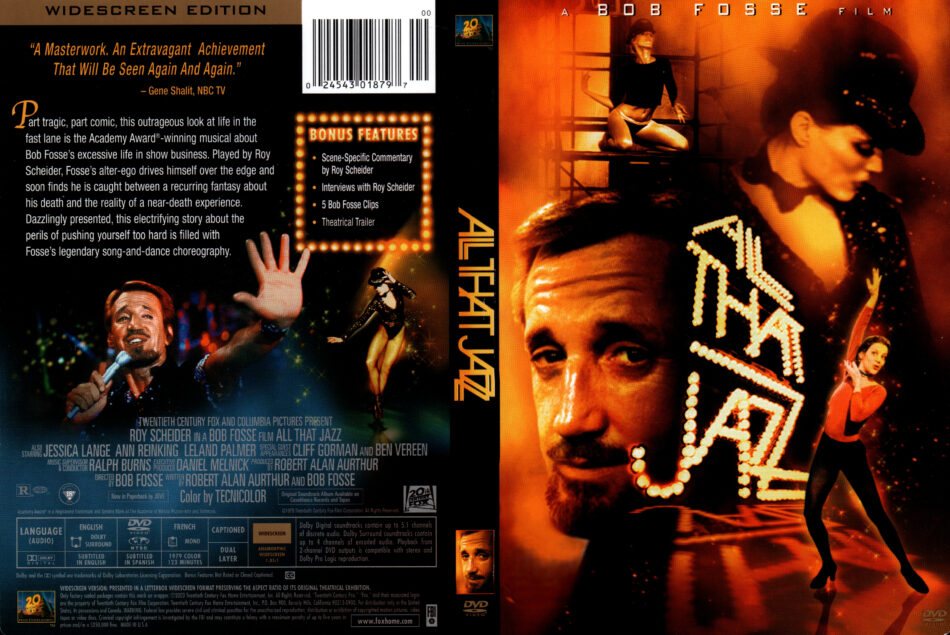 ALL THAT JAZZ DVD & LABEL - DVDcover.Com