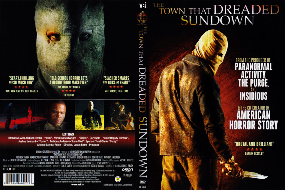 The Town That Dreaded Sundown 2014 R1 Dvd Cover Dvdcover Com