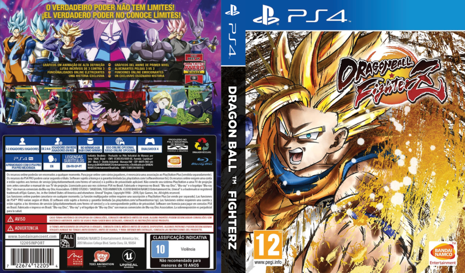 Dragon Ball FighterZ Cover - DVDcover.Com