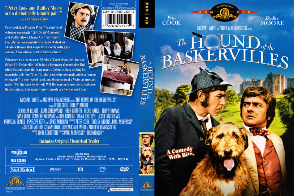 The Hound of the Baskervilles (1978) R1 DVD Cover - DVDcover.Com
