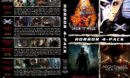 Horror 4-Pack R1 Custom DVD Cover