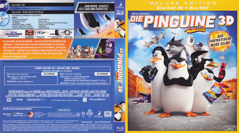 Blu de. Blu-ray. Мадагаскар 3. Пингвины Мадагаскара Blu ray Cover.