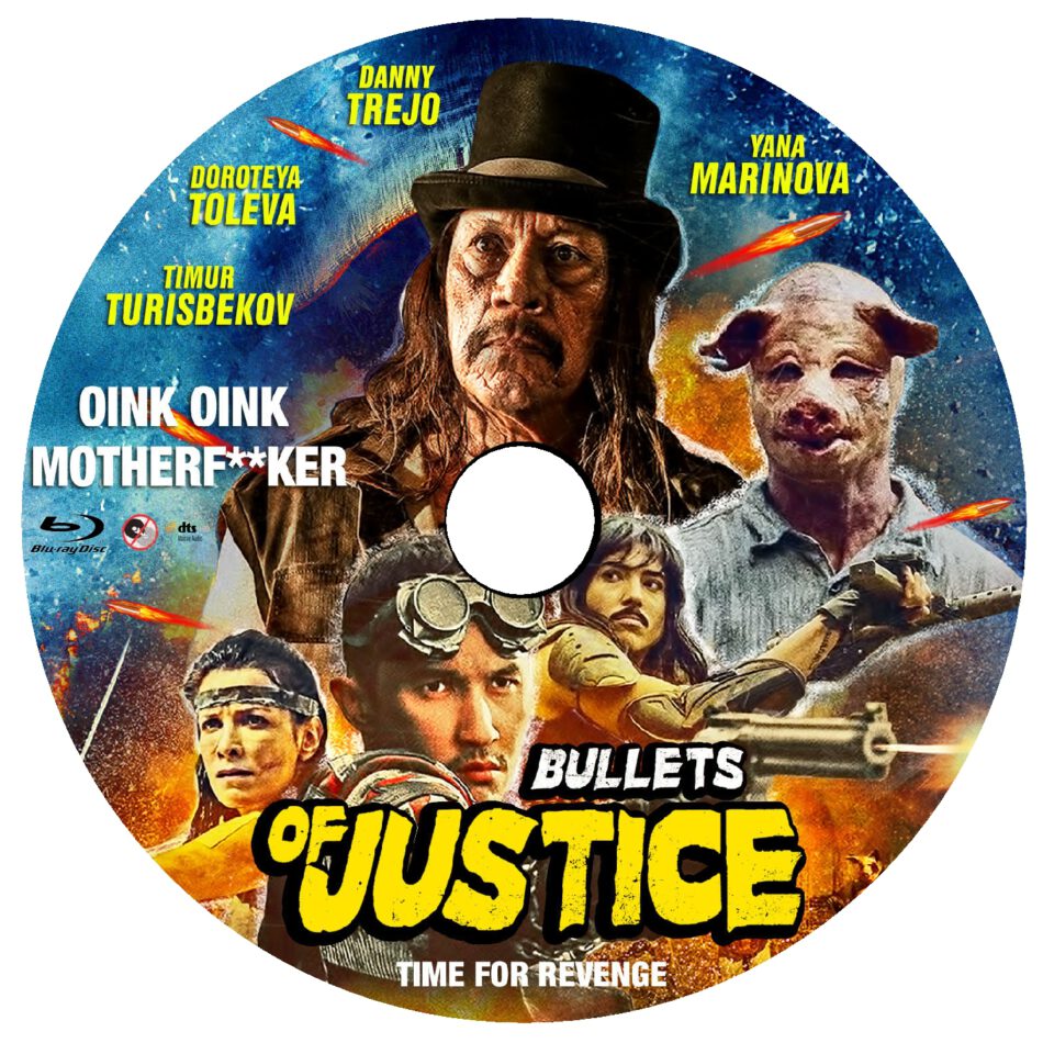 Bullet Of Justice 2021 R2 De Custom Blu Ray Label Dvdcover Com