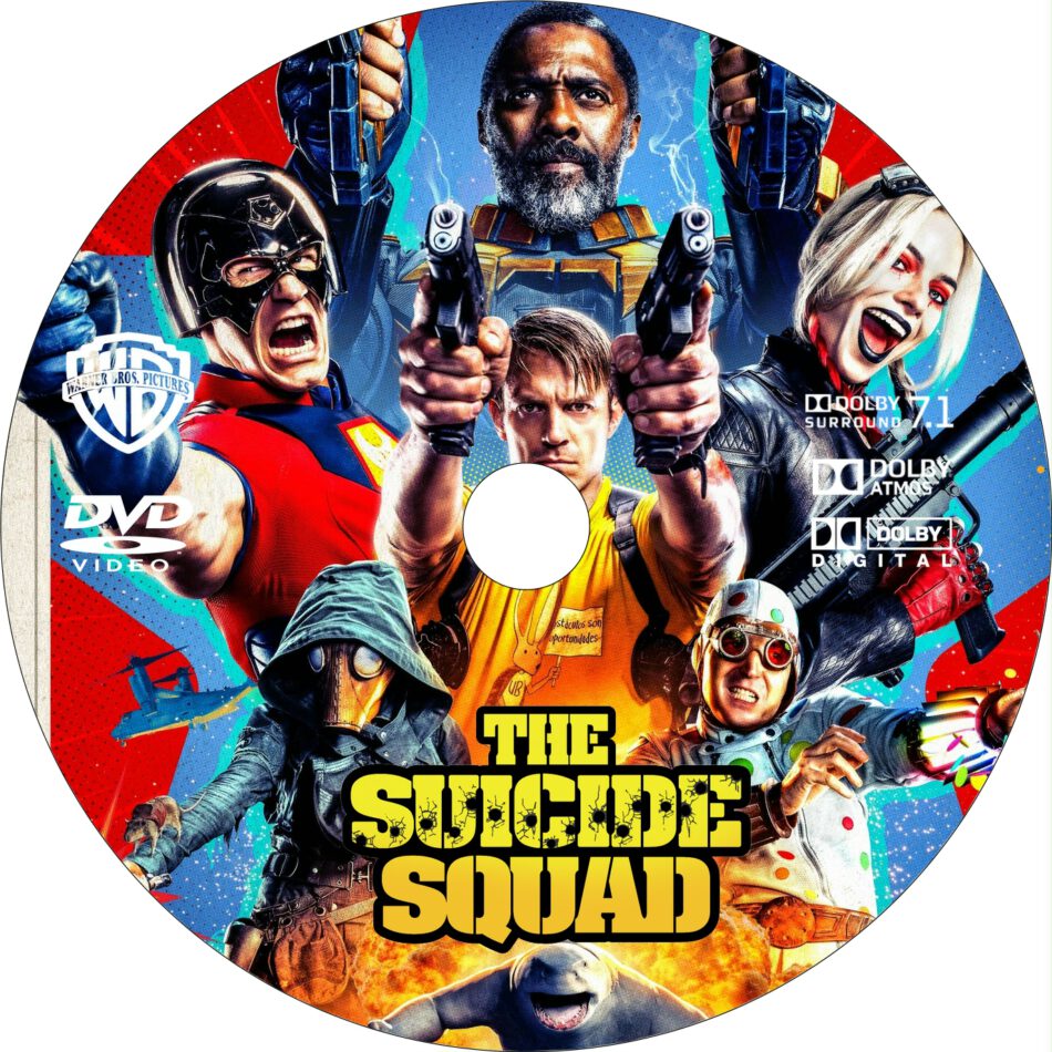 The Suicide Squad Custom Clean Dvd Cover And Label Dvdcover Com