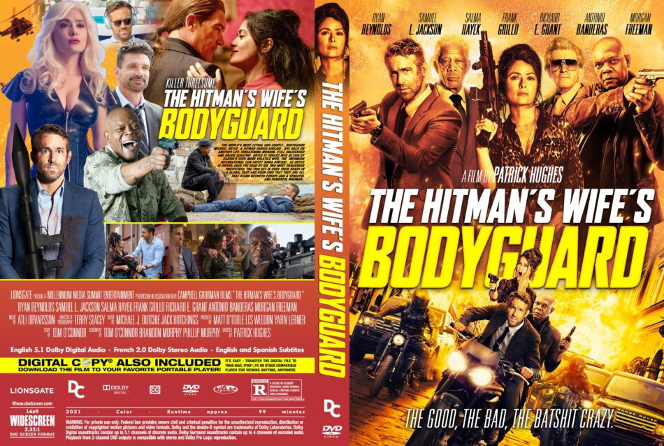 the hitmans bodyguard dvd cover