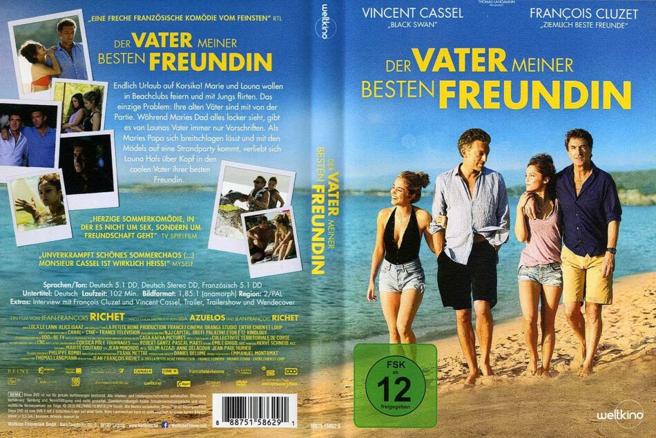 Der Vater meiner besten Freundin (2016) R2 DE DVD Cover.