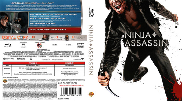 YESASIA: Ninja Assassin (2010) (DVD) (US Version) DVD - Rain (Jung
