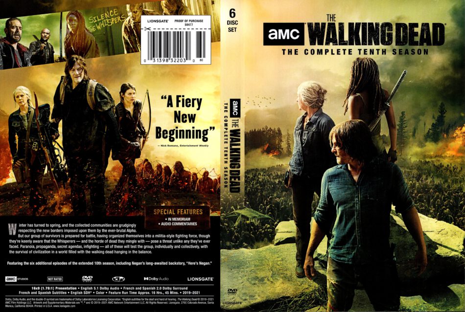 The Walking Dead: Season 10 (Blu-Ray Digital Copy) | danielaboltres.de