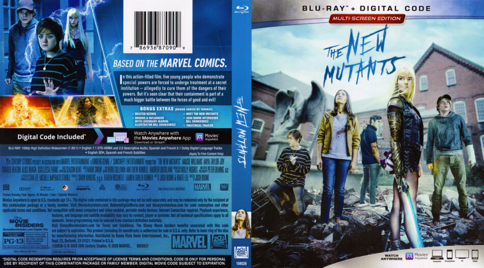 The New Mutants - On DVD