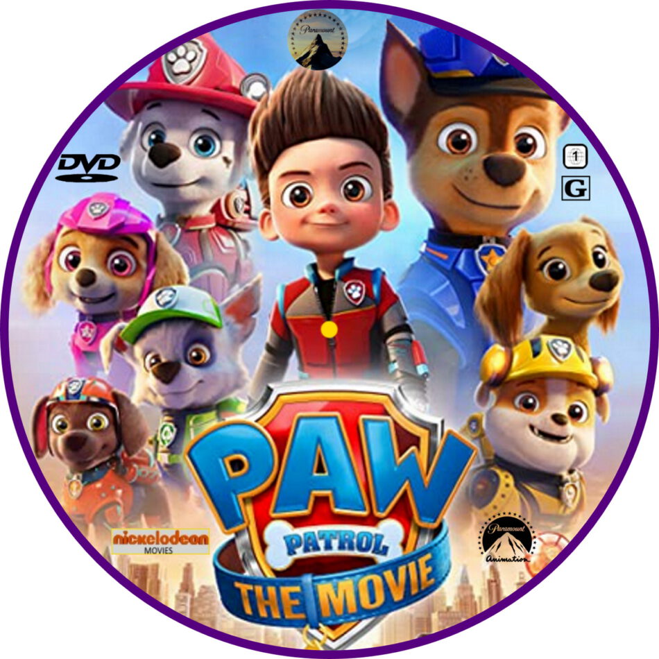 Paw The Movie (2021) DVD Label - DVDcover.Com
