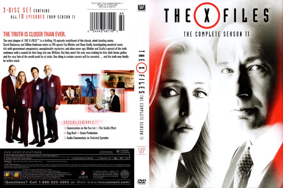 The X Files Season 11 R1 Custom Dvd Cover Dvdcover Com