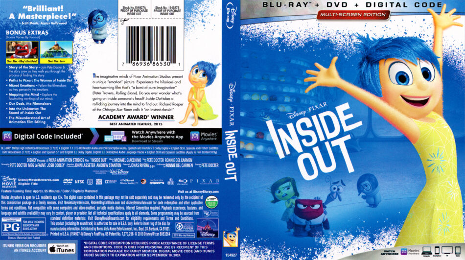 Briesje roddel Mew Mew Inside Out (2019) Blu-Ray Cover - DVDcover.Com