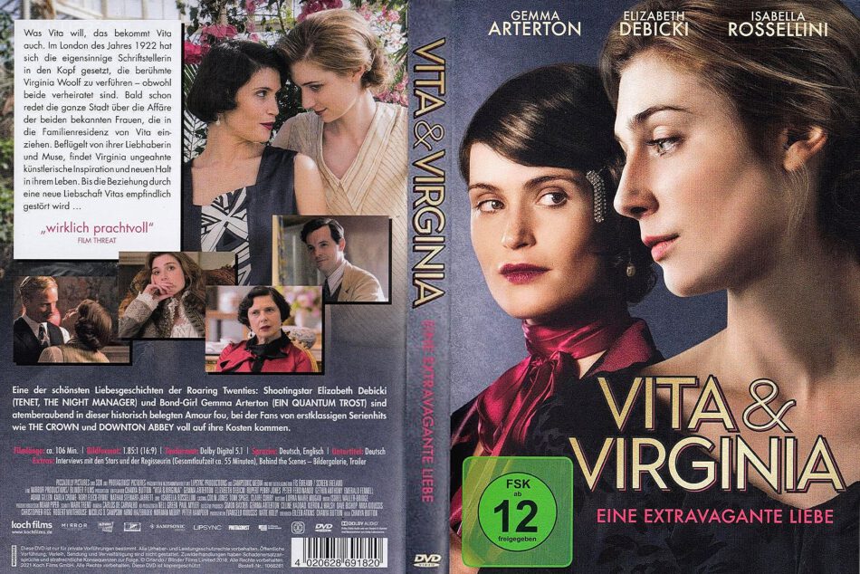 Vita & Virginia R2 DE DVD Cover - DVDcover.Com