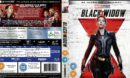 Black Widow (2021) R2 UK 4K Blu Ray Cover and Labels