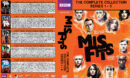 Misfits - The Complete Collection - Series 1-5 R1 Custom DVD Cover